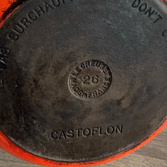 Vtg Le Creuset Frying Pan - Picture 5 of 11